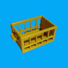 Playmobil - Lattice Box Transport Box Crate - Stackable - Ochre