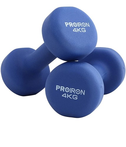 Proiron neoprene coated 4kg - 4kg, x