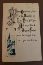 Vtg 1911 Postcard Christmas