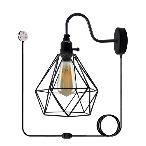 Industrial wall light swan - light,