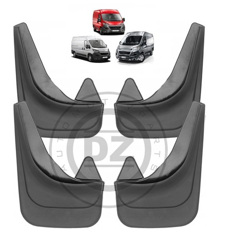 Mud flaps front rear - mud, front+rear