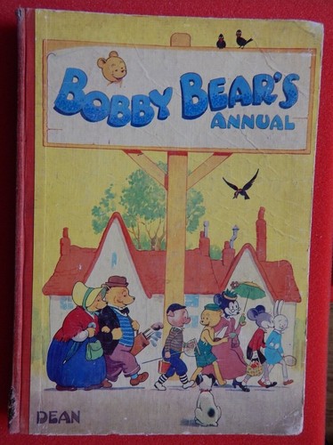 Bobby bear annual 1950s - bear,