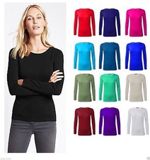 Womens Plain Tshirt Ladies