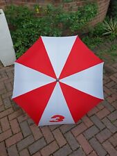 RARE Promotional Advertising " The New BMW 3 Series " Red & White Golf Umbrella