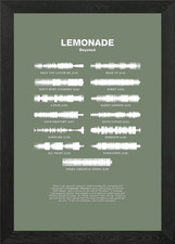 Lemonade by Beyonce Framed