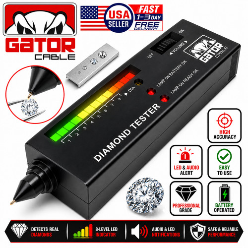 Diamond gemstone tester - diamond,