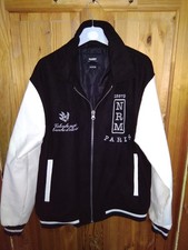 Pull & Bear Mens Black & Cream