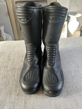 Women’s Size 5 Oxtar Gortex Motorcycle Boots In Black