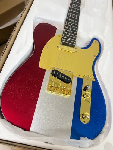 Sparkle red white - white, blue