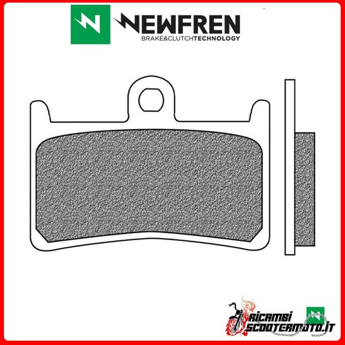 Front brake pads newfren - front,