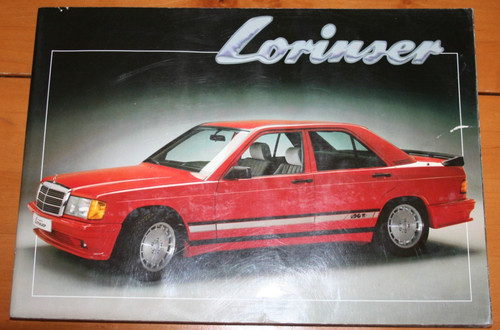 Mercedes lorinser catalog 1984 - mercedes,