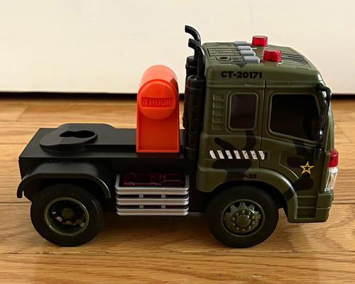 Plastic toy truck vehicle - plastic,