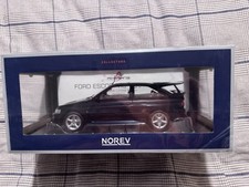 Norev 1992 Ford Escort Cosworth 1/18 Scale Model Car Dark Metallic Blue Limited