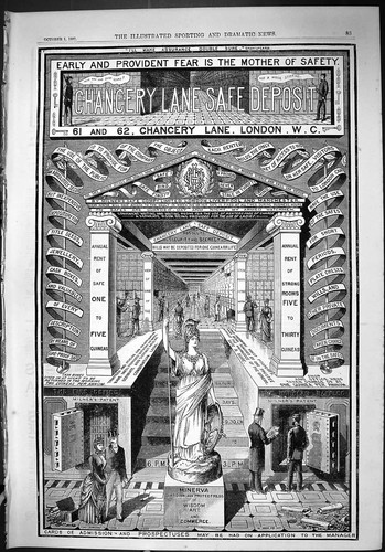 Original old antique print - old,