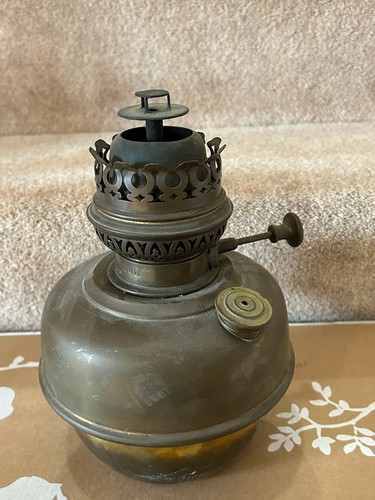 Vintage veritas brass lamp - veritas,