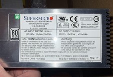 2x Supermicro PWS-920P-1R 920W