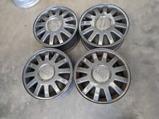 4X GENUINE GUNMETAL GREY AUDI A1 A2 VW POLO  BEETLE SKODA FABIA 15" ALLOY WHEELS