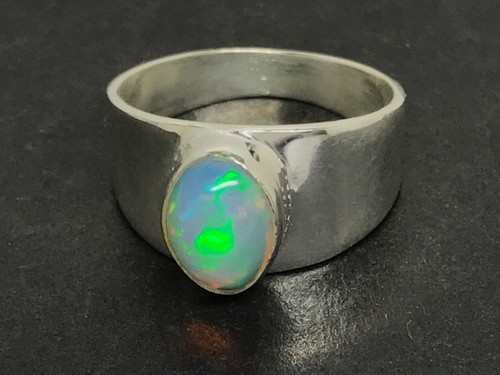 Ethiopian opal ring - , o