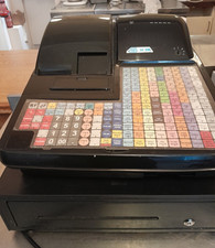 Cash Register and Cash Box - Geller SX590   Used.   **COLLECTION ONLY**