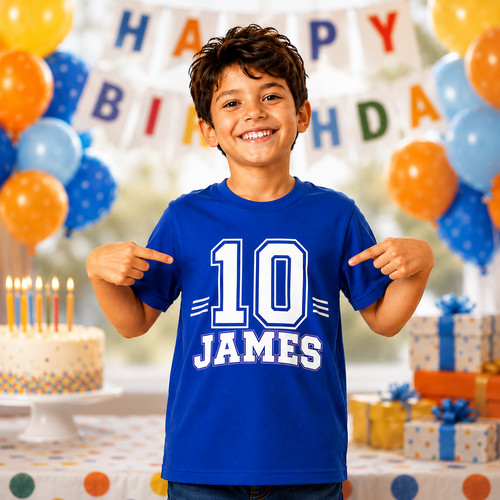 Personalised 10th birthday - 10th,