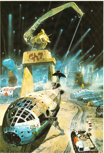 Chris foss art print paper - foss,