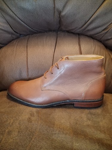 Clarks glide leather chukka - leather,