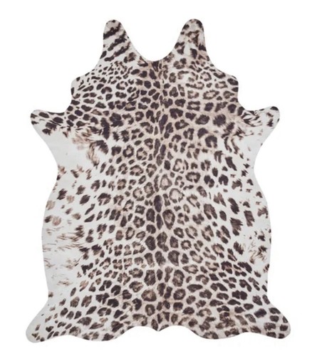 Snow leopard rug 195 155cm - rug,