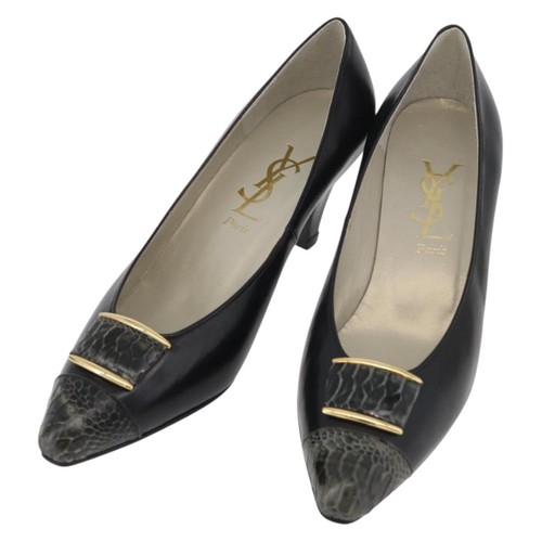 Saint laurent heel leather - heel,