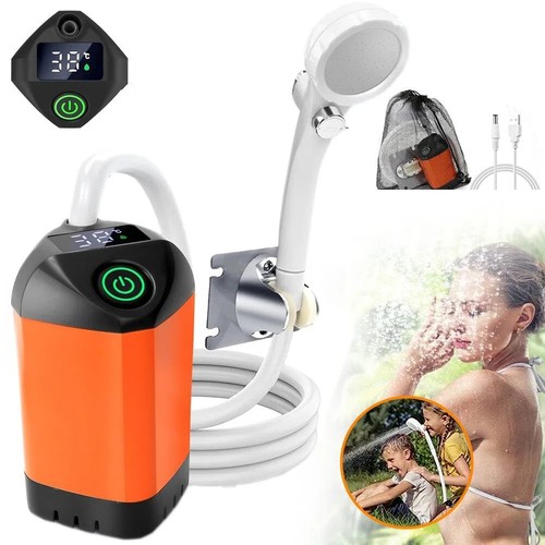 Camping showers pump digital - showers,