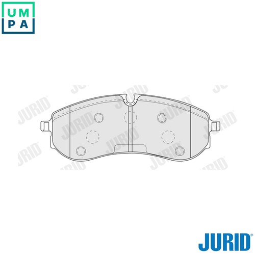 Brake pad set disc - set,