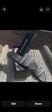 Coach Black Silver Chains