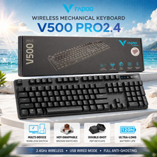 Rapoo 2.4Ghz Wired & Wireless