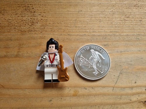 Elvis coin and figure - elvis,