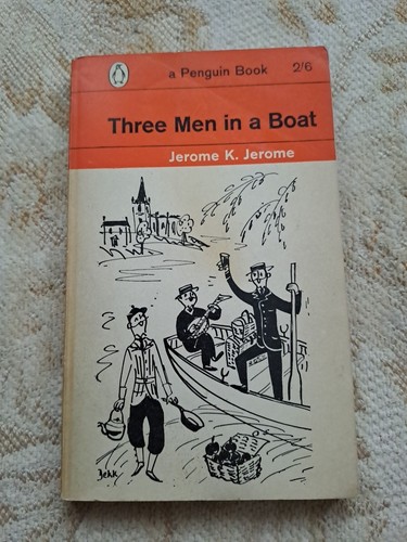 Three men boat - men, in