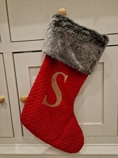 Matalan Red Christmas Stocking