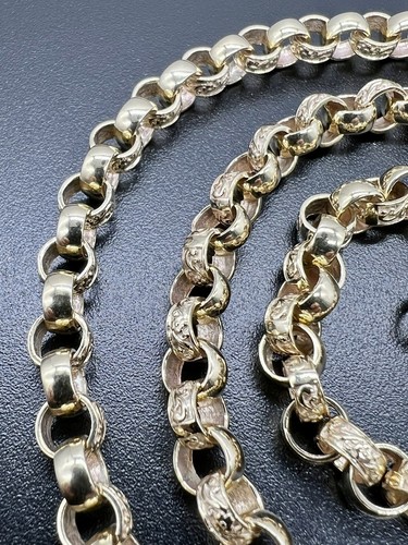 Solid 9ct yellow - yellow, inch