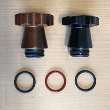La Pavoni Plastic / Wooden Boiler Cap + Boiler Cap Gasket / Seal Service Kit 