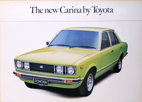 Toyota carina brochure 1978 - toyota,
