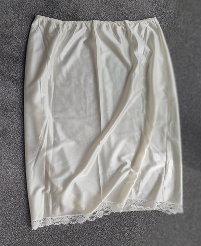 Damart cream waist half slip - half,