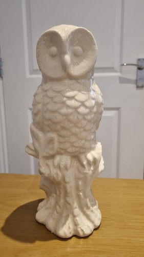 Vintage large cream ceramic - vintage,