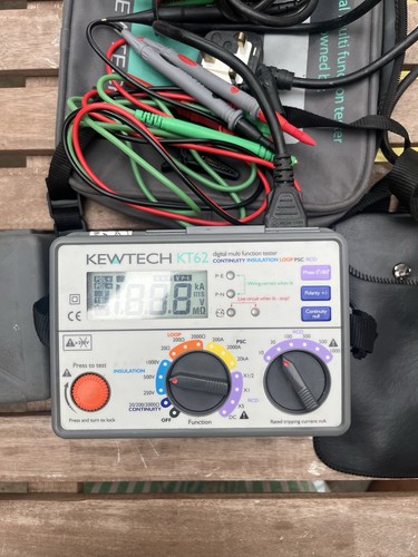 Kewtech kt62 digital loop psc - kewtech,