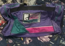 90s Retro large purple & teal