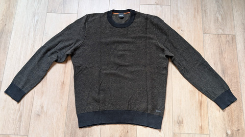 Hugo boss textured knit - textured, jumper