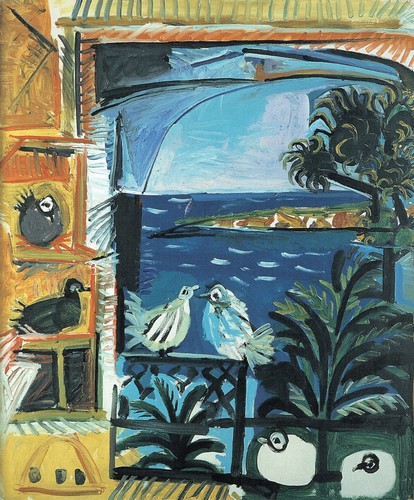 Pablo picasso the - the, pigeons