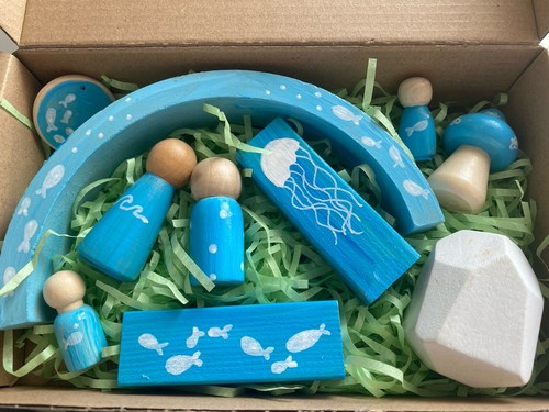 Loose parts wooden - wooden, resources