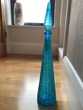 Vintage genie glass tall