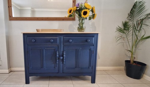 Upcycled solid wood sideboard - wood,
