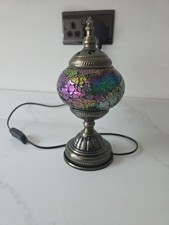 Moroccan Table Lamp Mosaic