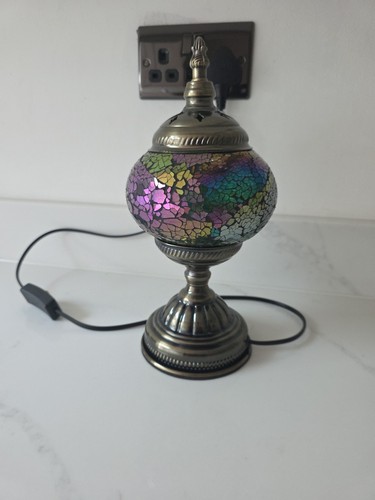 Moroccan table lamp mosaic - moroccan,