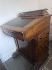 Antique victorian davenport - antique,